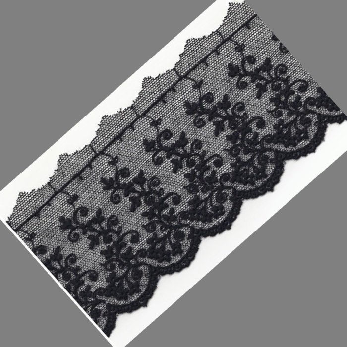 #625 Black 2-1/2″ (6,3 cm) 100% Cotton